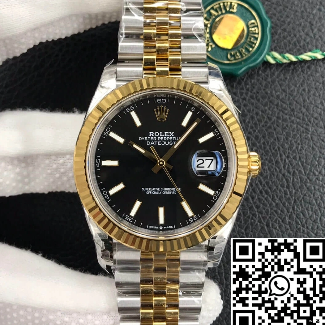 Dial Rolex VS Datejust M126333-0014 Black Factory 0311